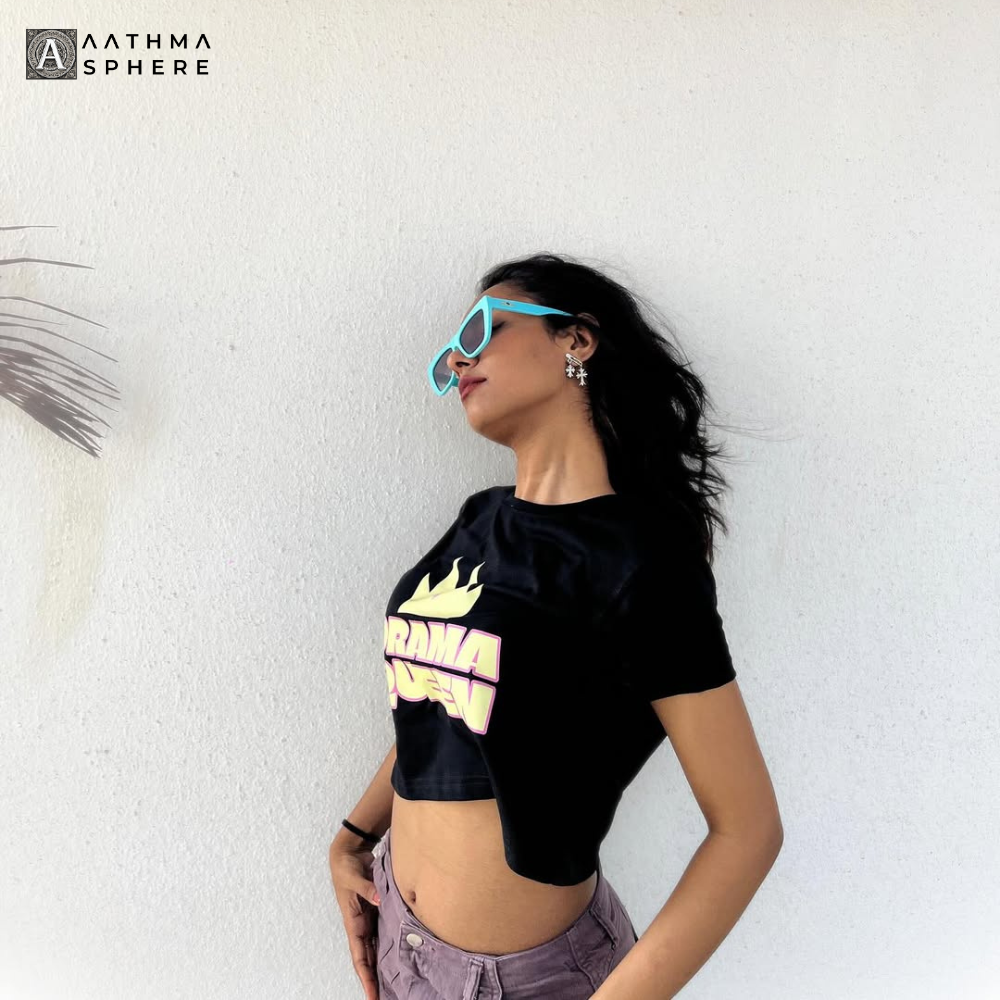 Drama Queen Crop Top | Drama Queen Women's Crop Top