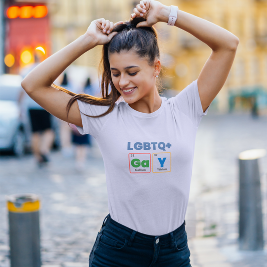 Women LGBTQ+ Periodic Table T-Shirt