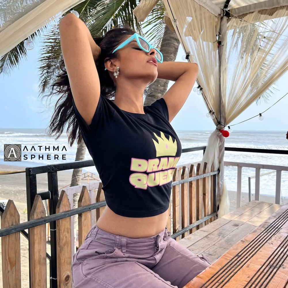 Drama Queen Crop Top | Drama Queen Women's Crop Top
