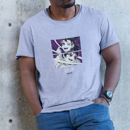 Anime Inspired Hunter T-Shirt | Unisex Round Neck.