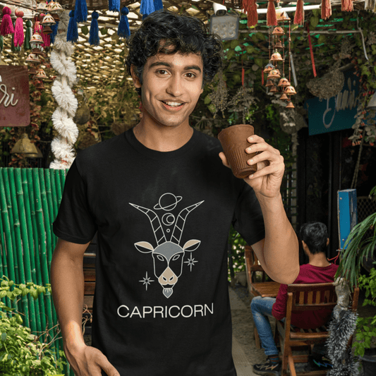 Capricorn Zodiac Unisex Tshirt