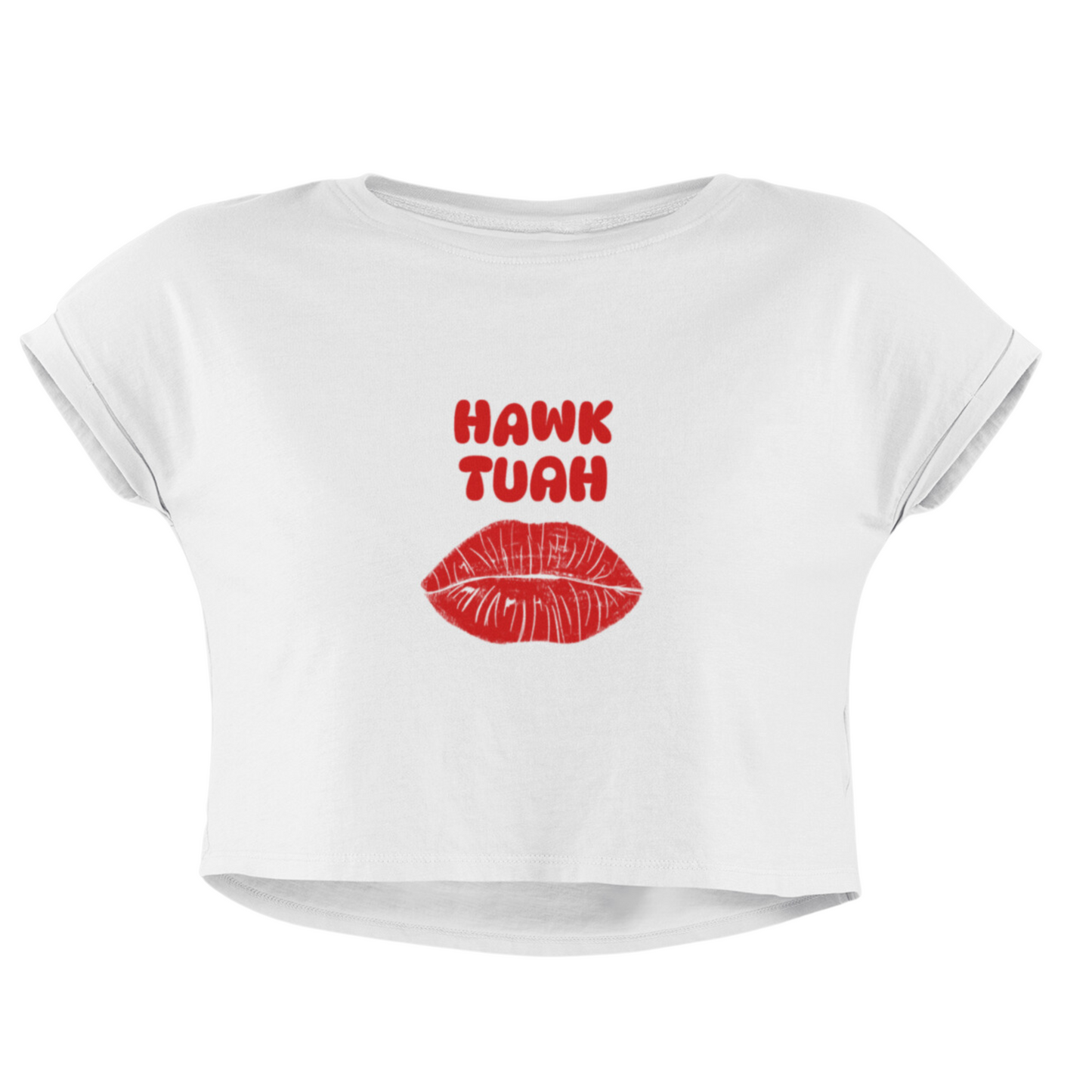 Hawk Tuah Crop Top | Hawk Tuah Women's Crop Top