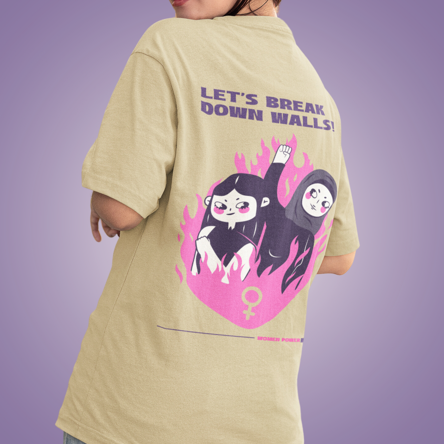 Girl Power Oversized TShirt