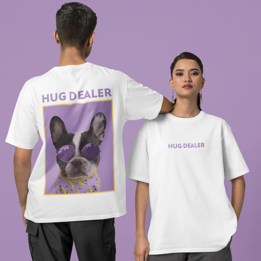 Hug Dealer Trendy Oversized TShirt