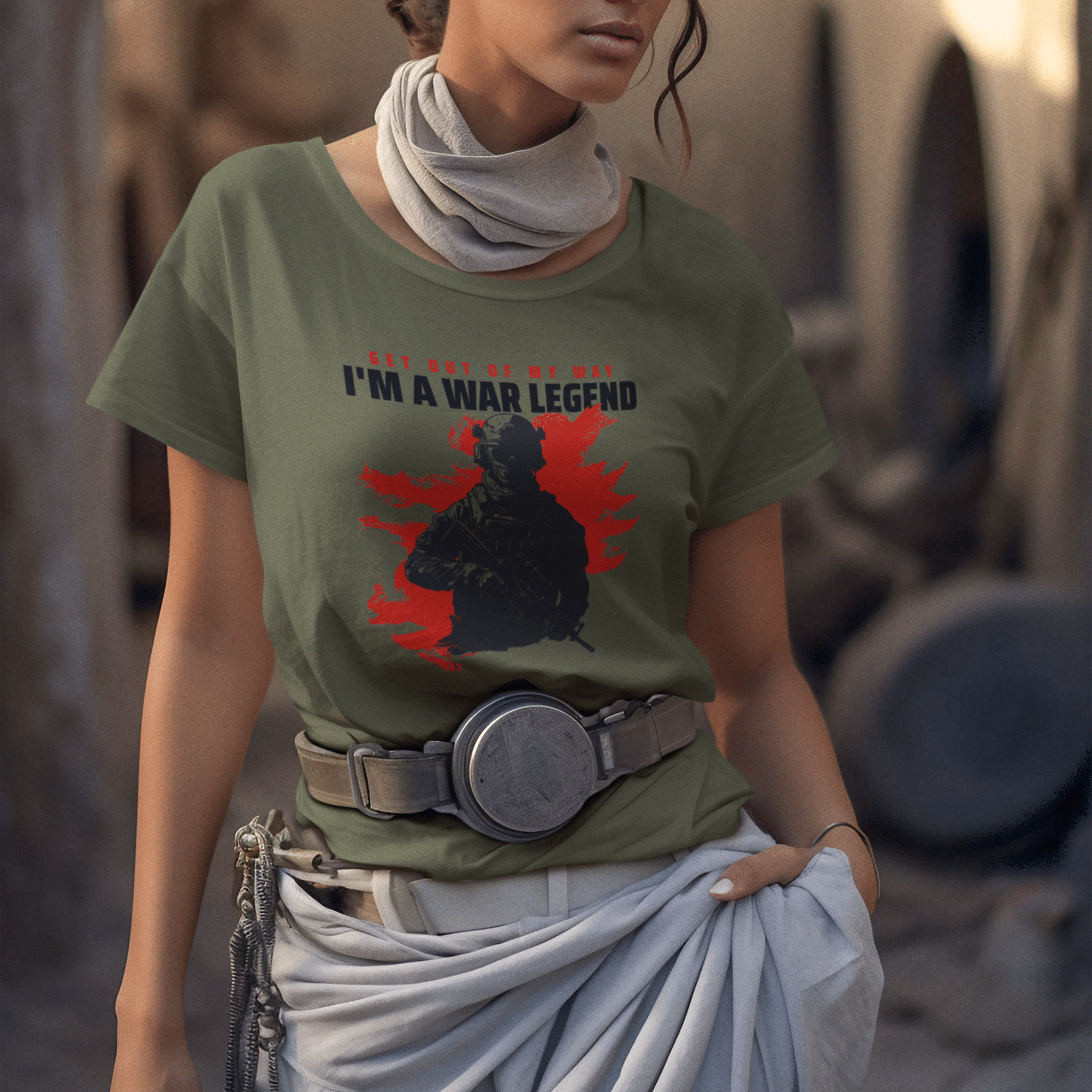 War Legend Women's TShirt | War Legend Round Neck TShirt