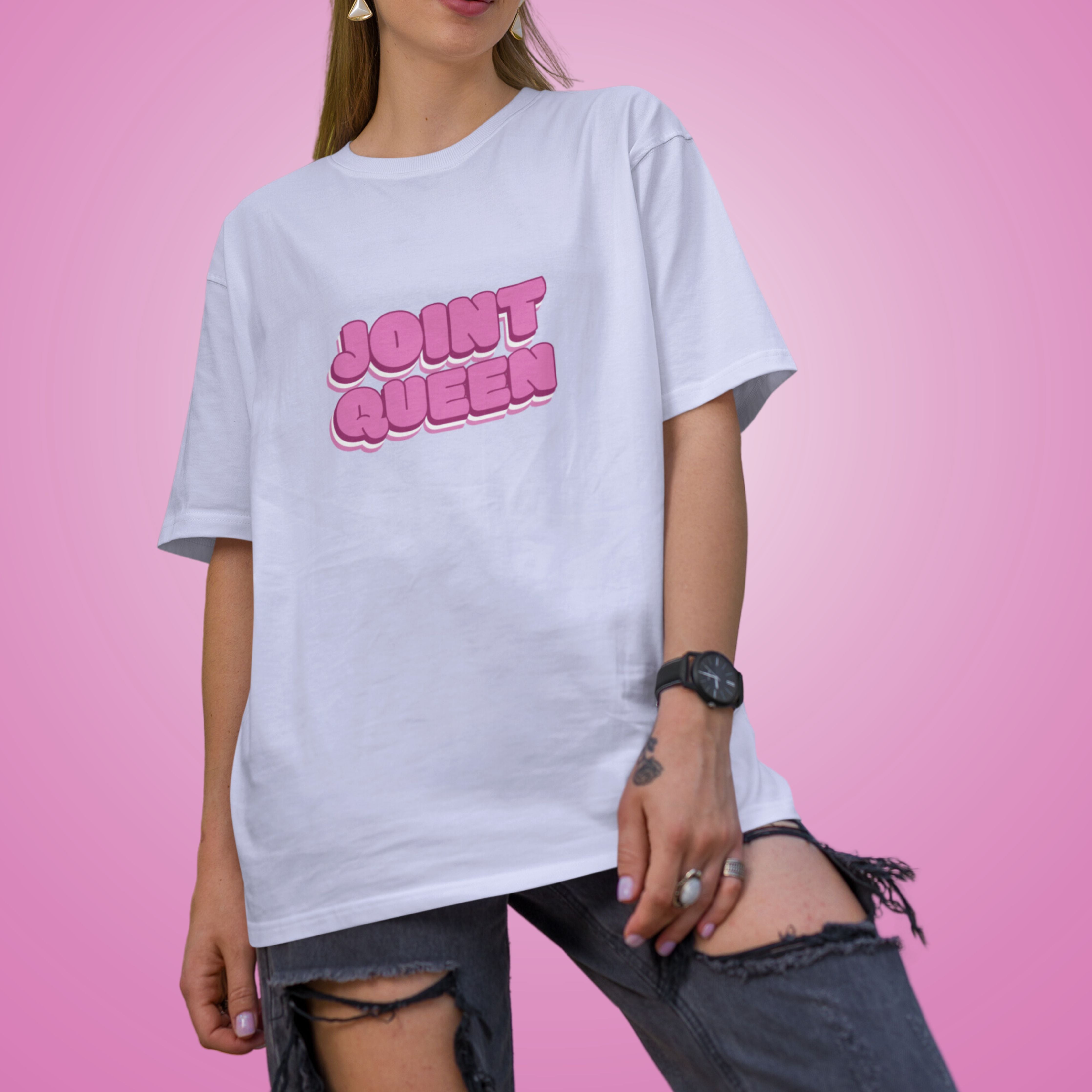 Joint Queen Oversized TShirt | Unisex Oversized TShirt