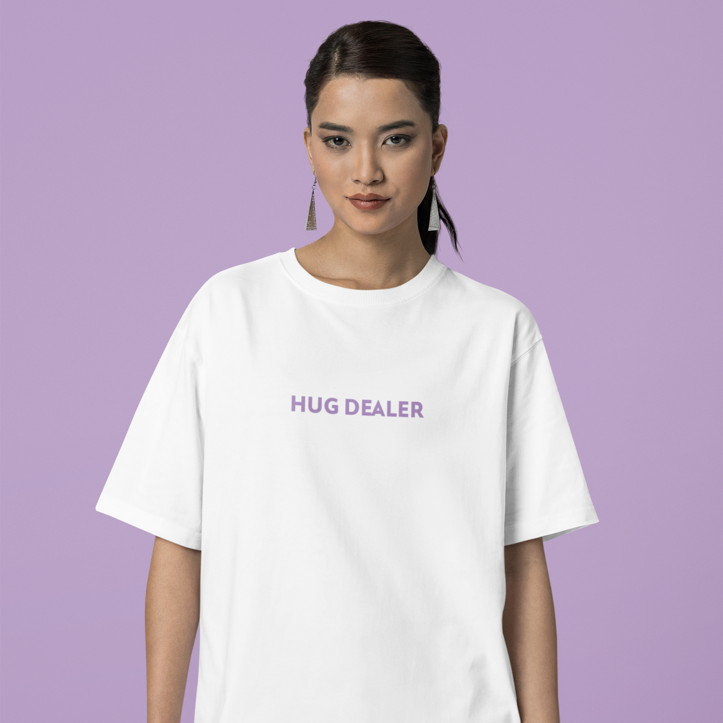 Elegant Hug Dealer Trendy Oversized TShirt