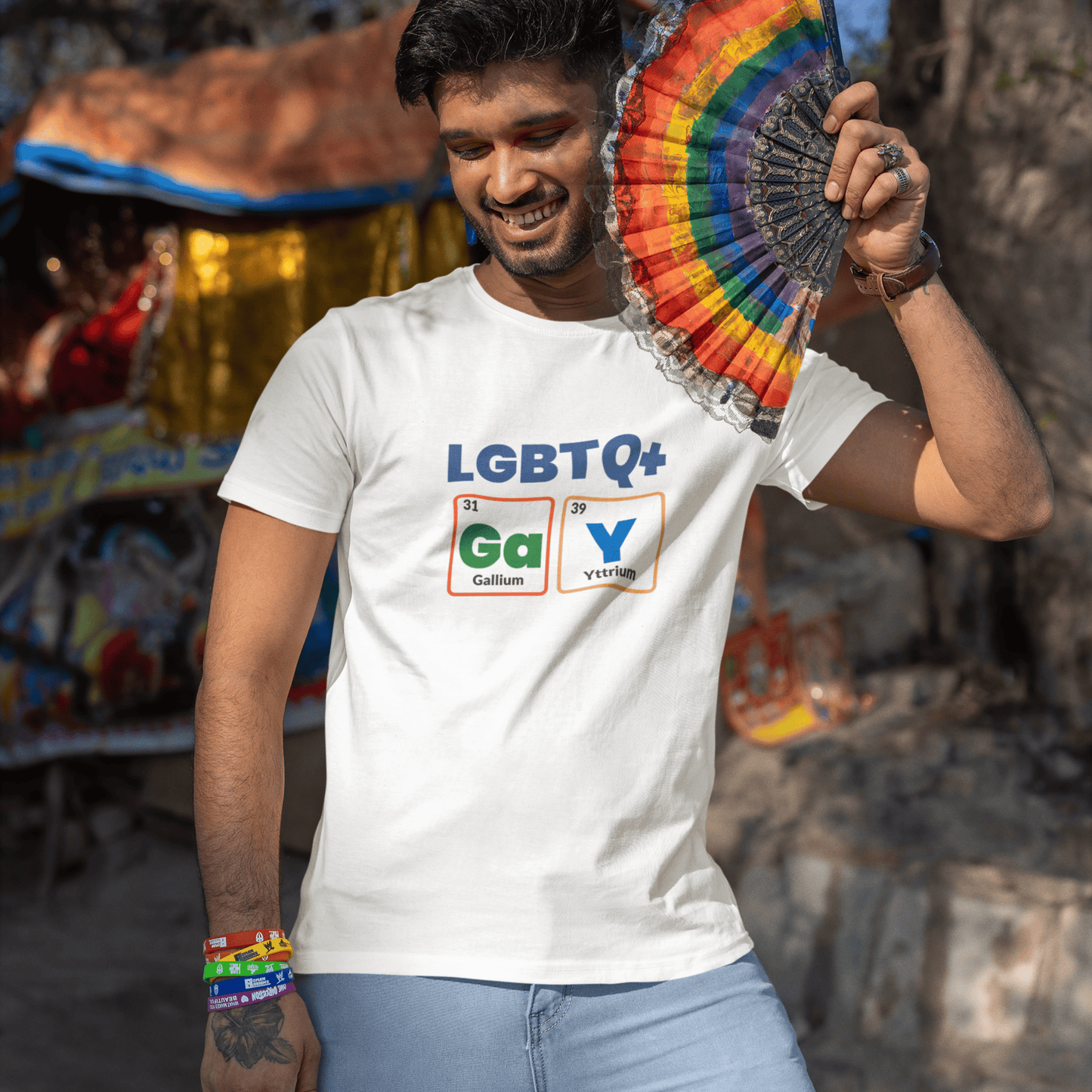 Classic LGBTQ+ Periodic Table T-Shirt