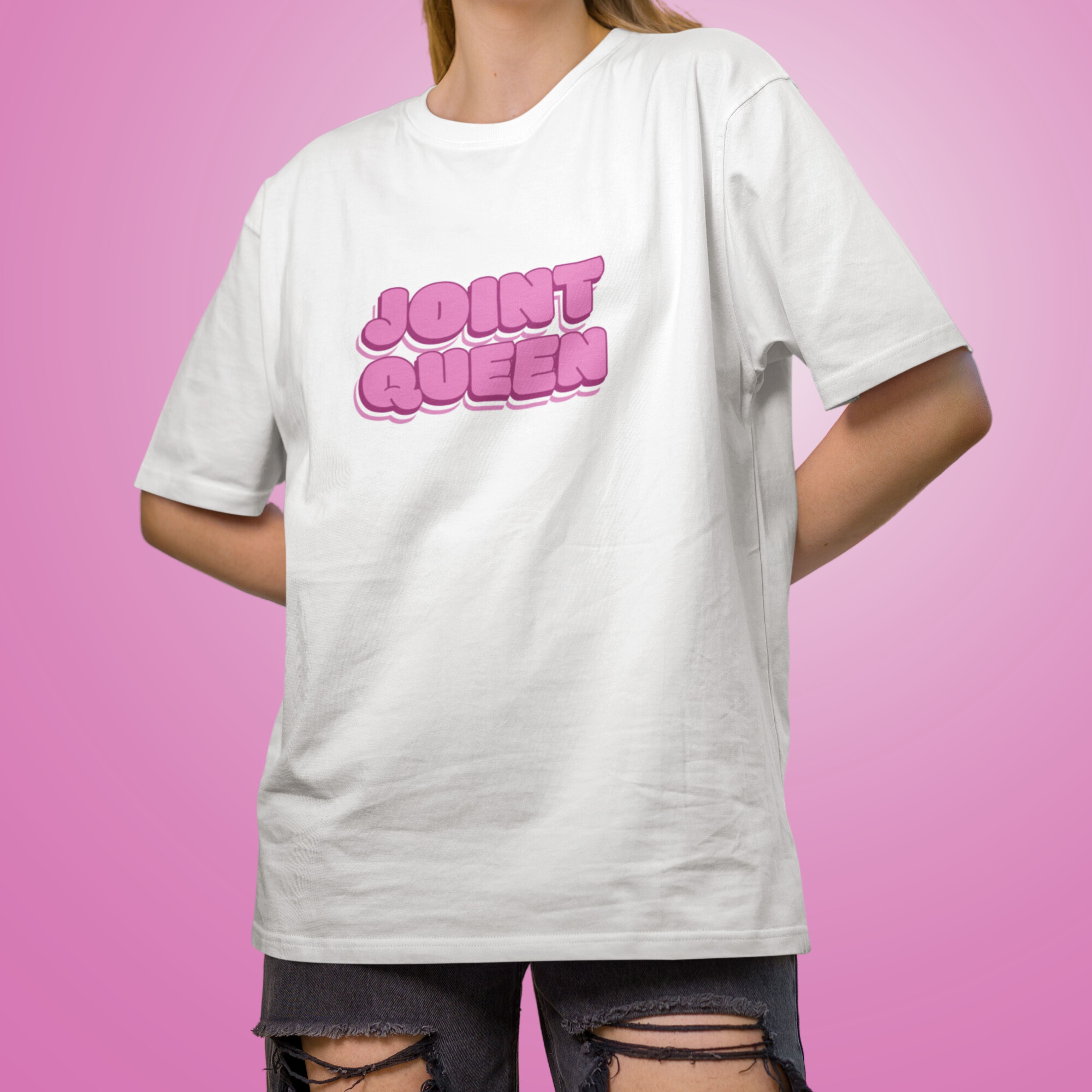 Joint Queen Oversized TShirt | Unisex Oversized TShirt