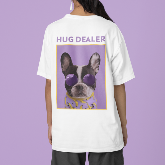 Unisex Hug Dealer Trendy Oversized TShirt