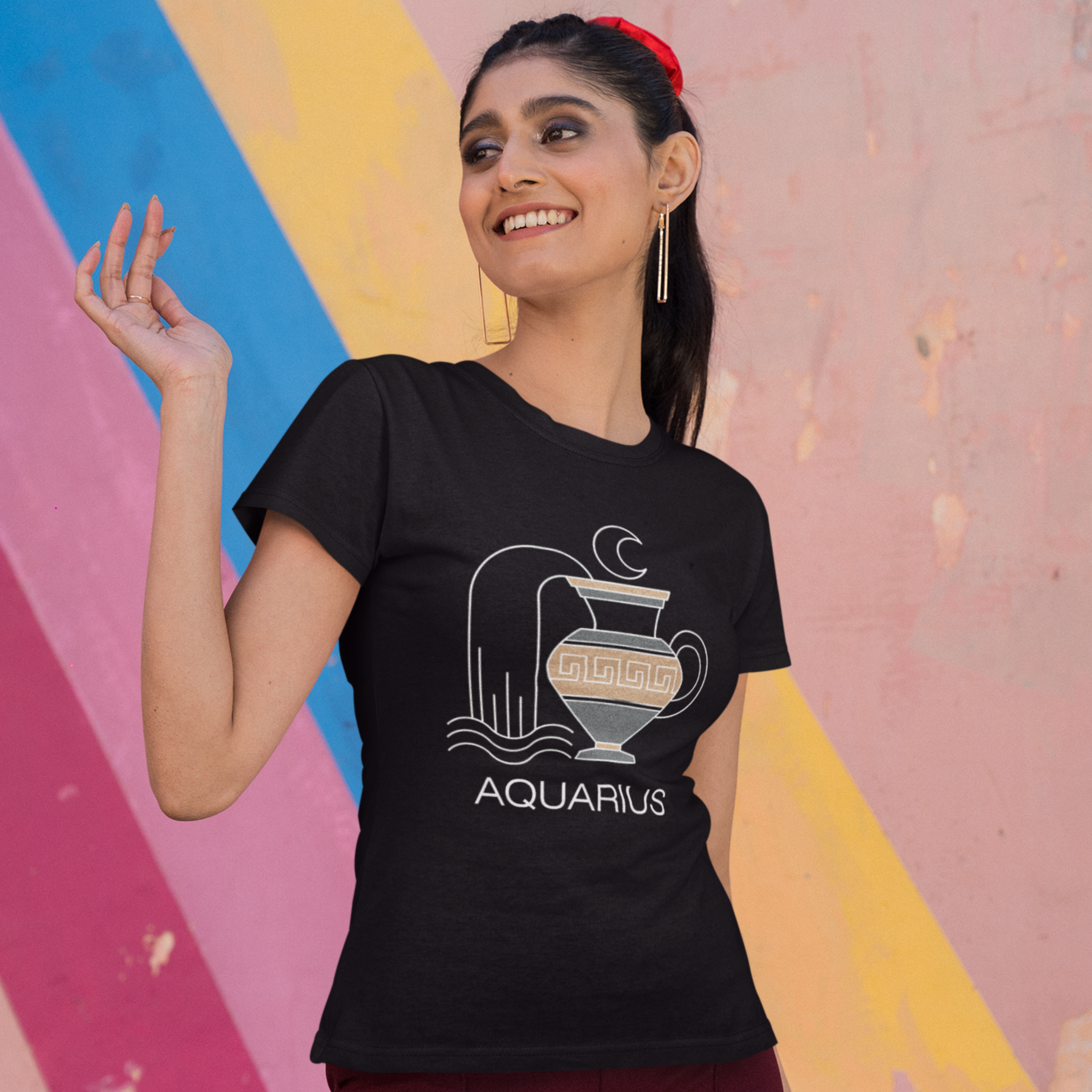 Aquarius Zodiac Tshirt | Zodiac Series Unisex TShirt