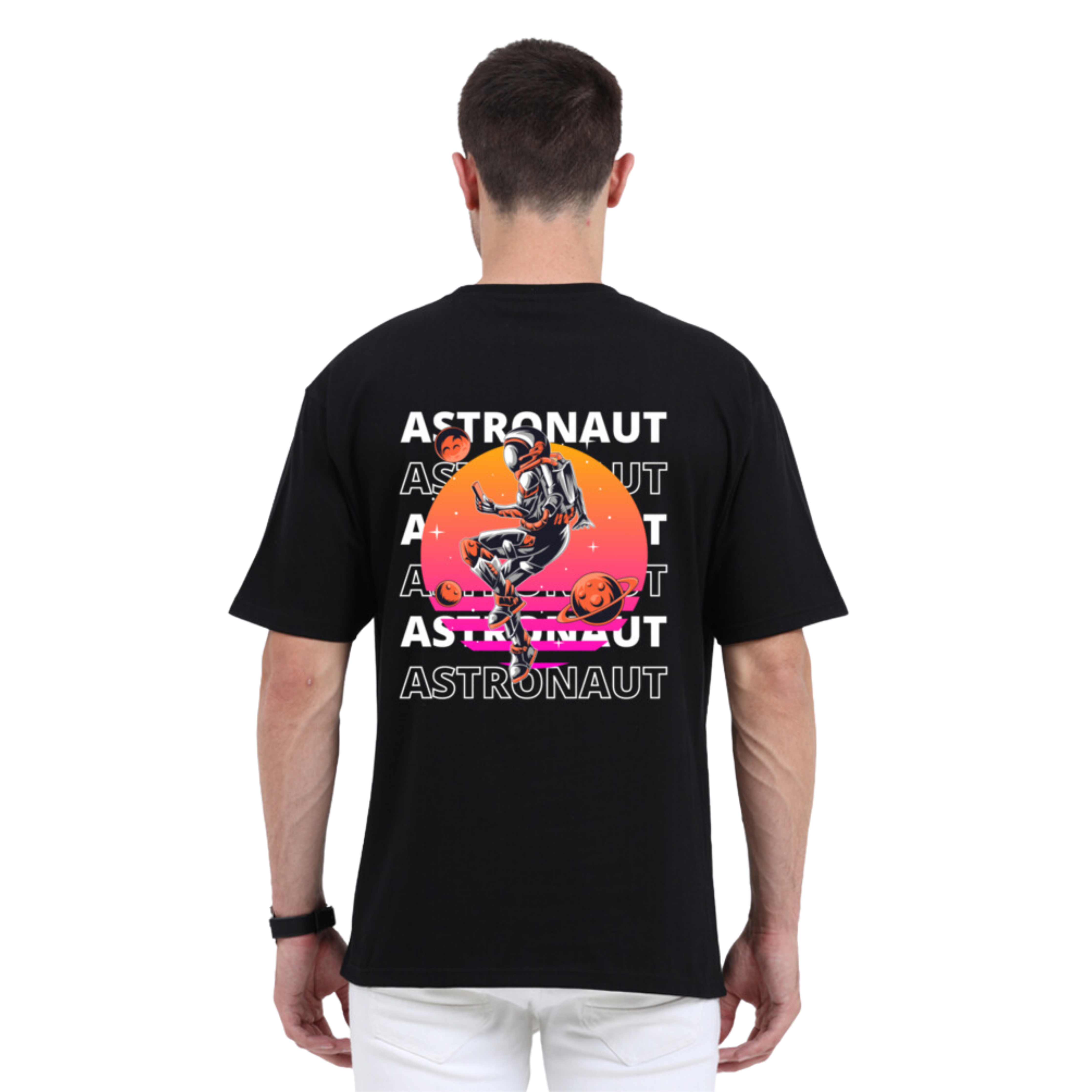 Astronaut Oversized TShirt | Back Print Oversized TShirt