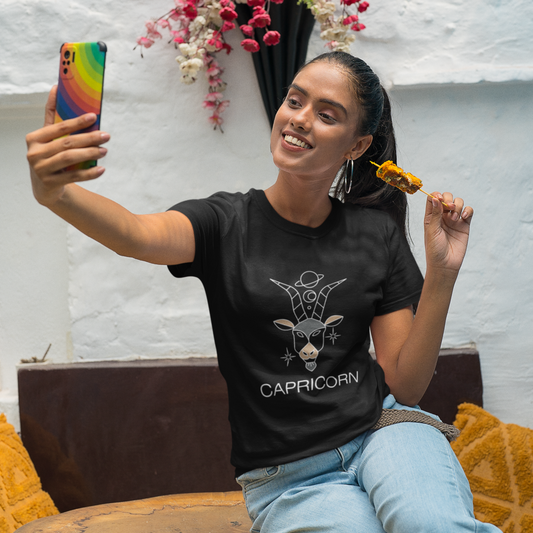 Capricorn Zodiac Unisex Tshirt