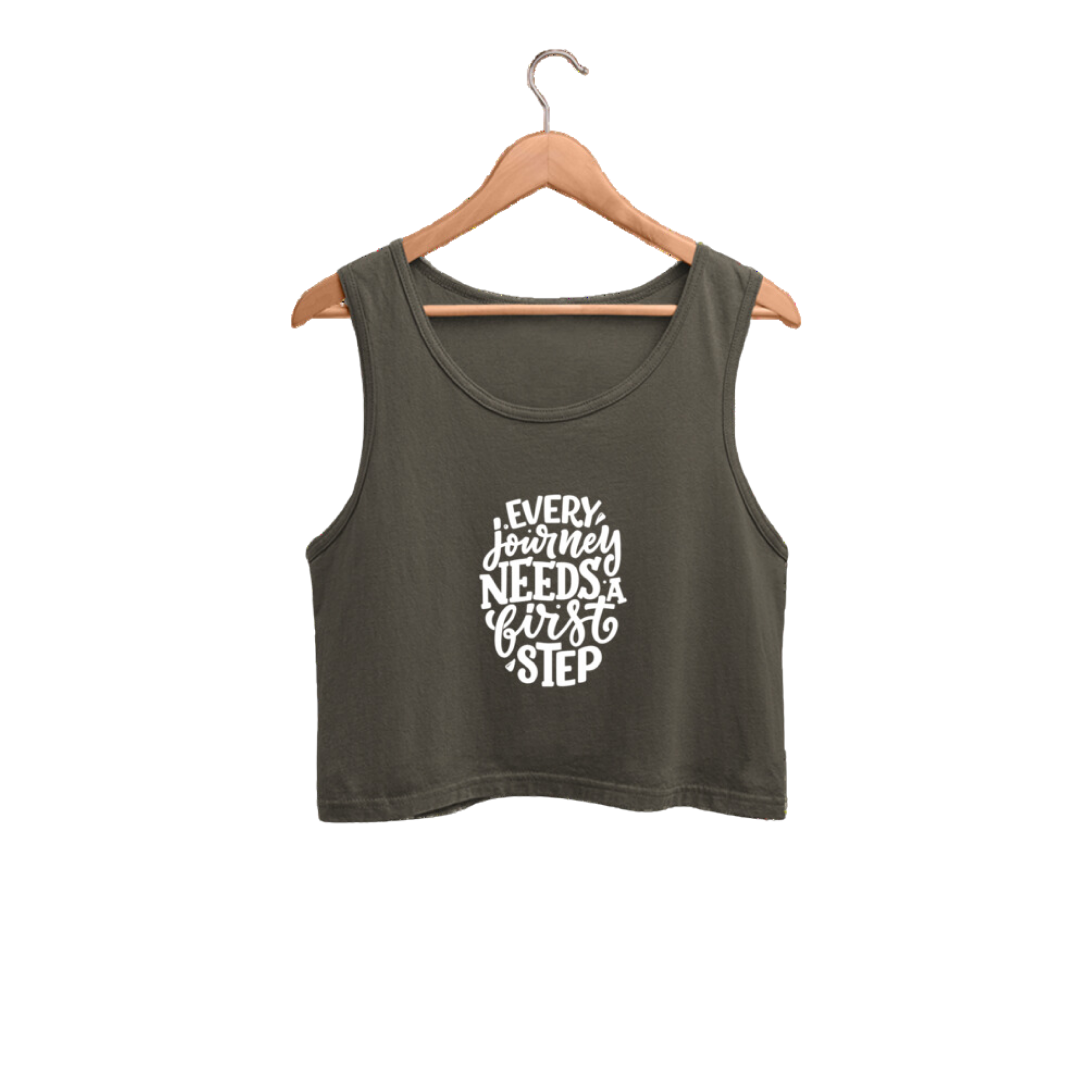 Journey Quote Crop Tank | Women's Crop Tank