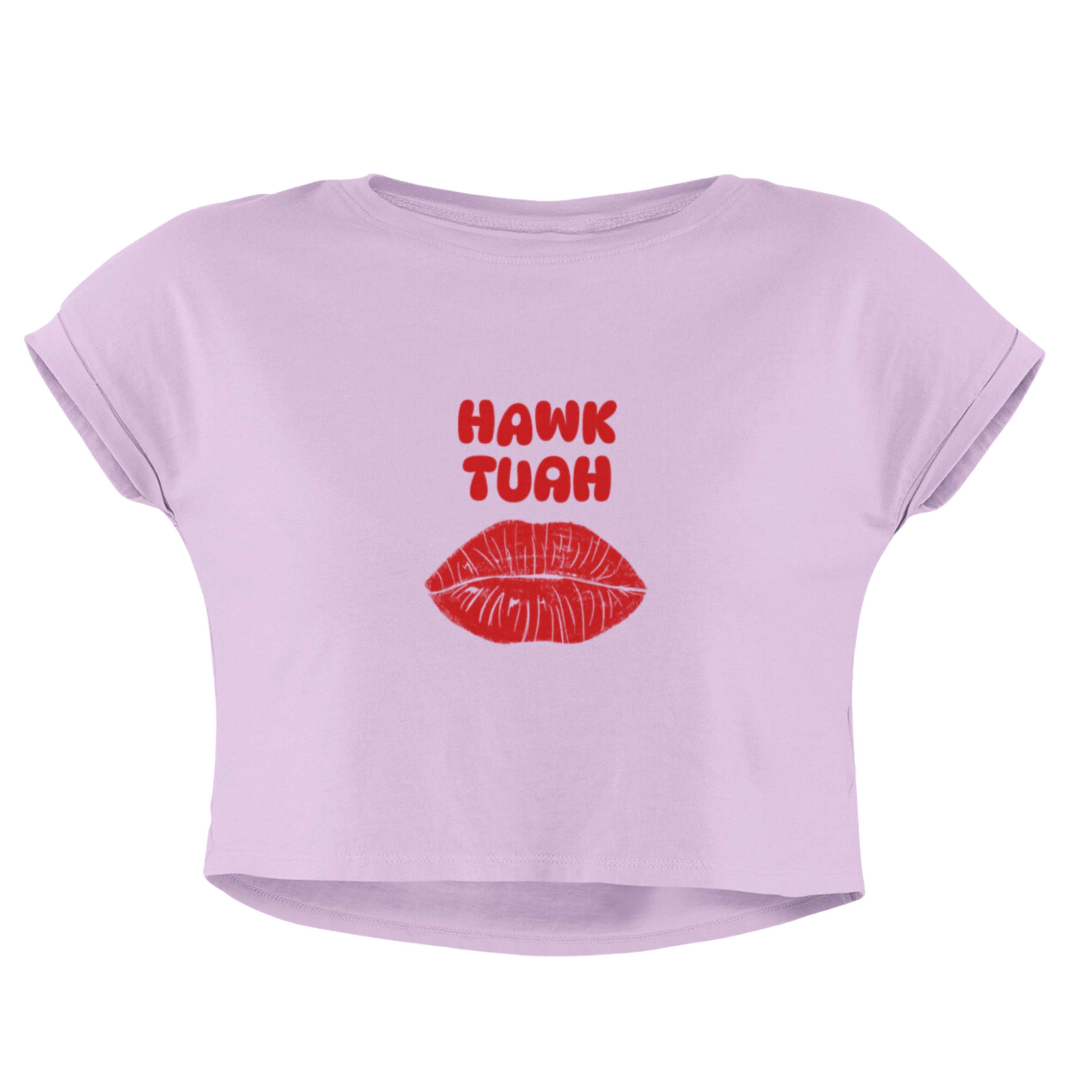 Hawk Tuah Crop Top | Hawk Tuah Women's Crop Top