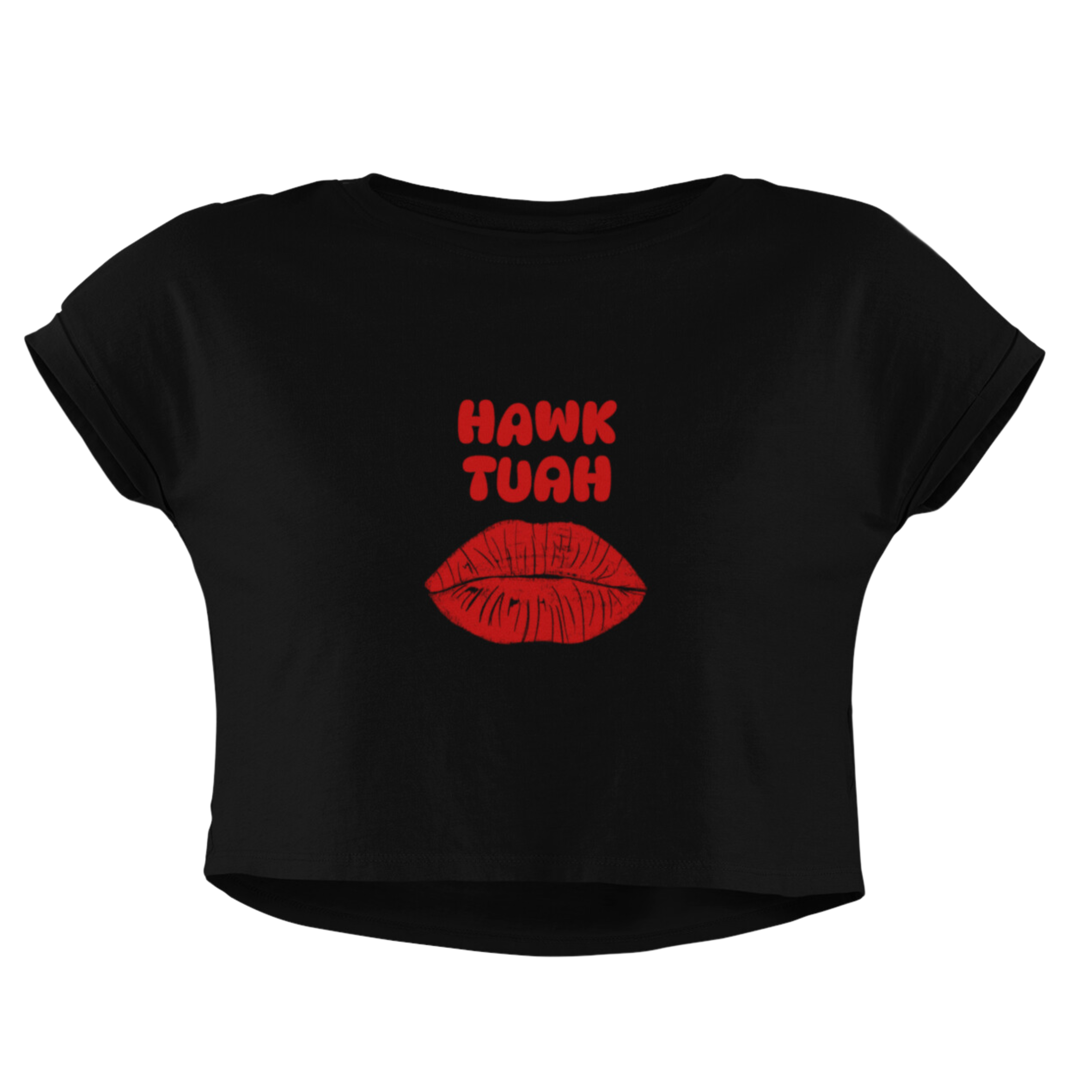 Hawk Tuah Crop Top | Hawk Tuah Women's Crop Top