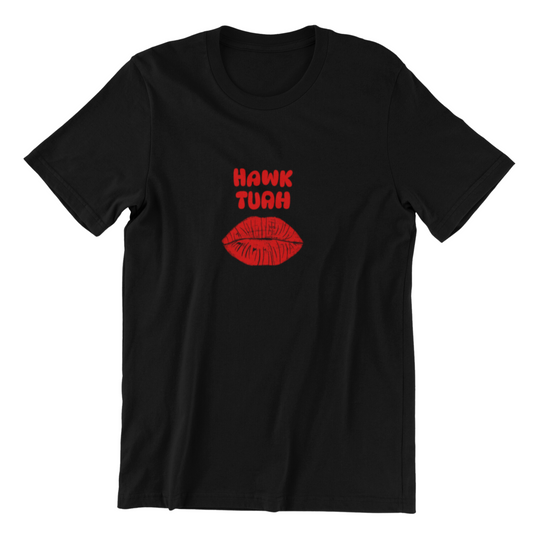 Hawk Tuah Design Oversized TShirt
