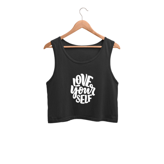 Love Yourself Women Crop Tank