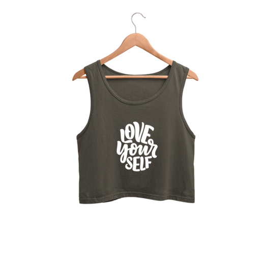 Love Yourself Crop Tank