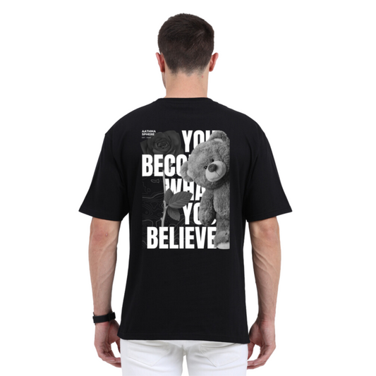 Majestic Black Oversized TShirt