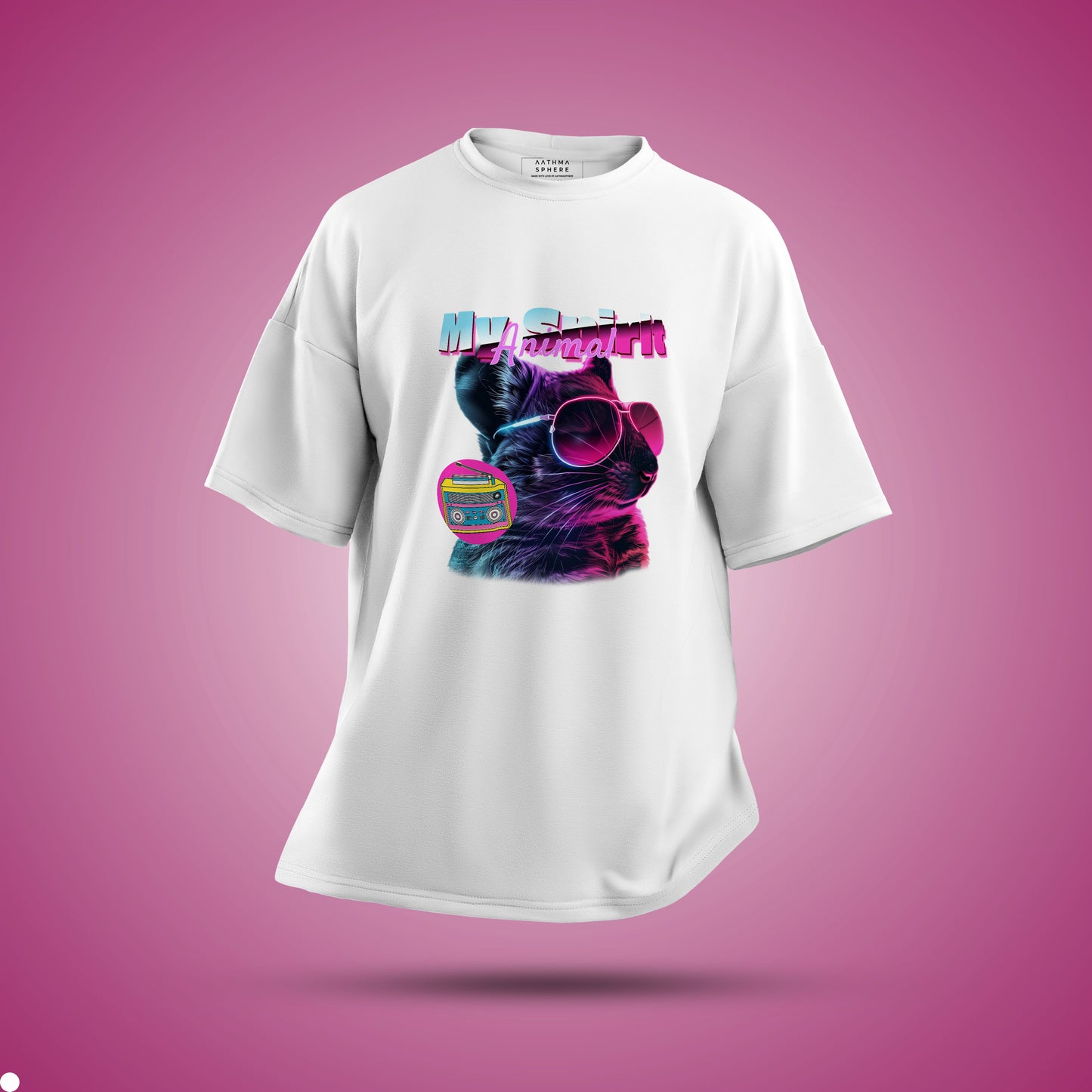 My Spirit animal Oversized TShirt | Oversized Printed TShirt