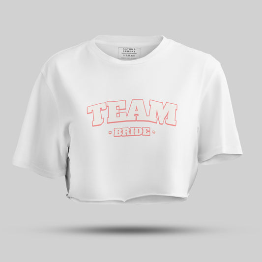 Team Bride Women's Crop Top