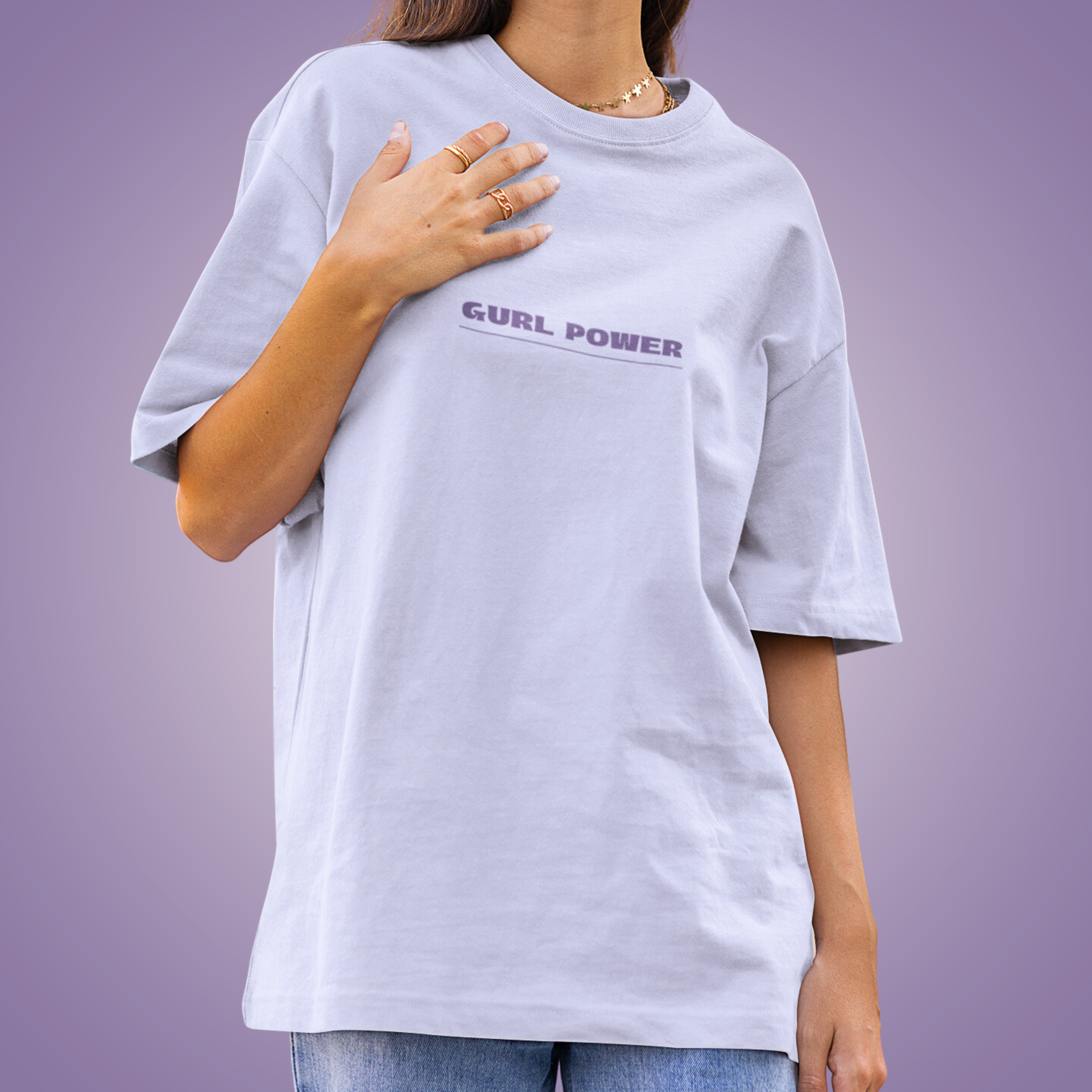 Break Down Walls Oversized TShirt | Girl Power Oversized TShirt