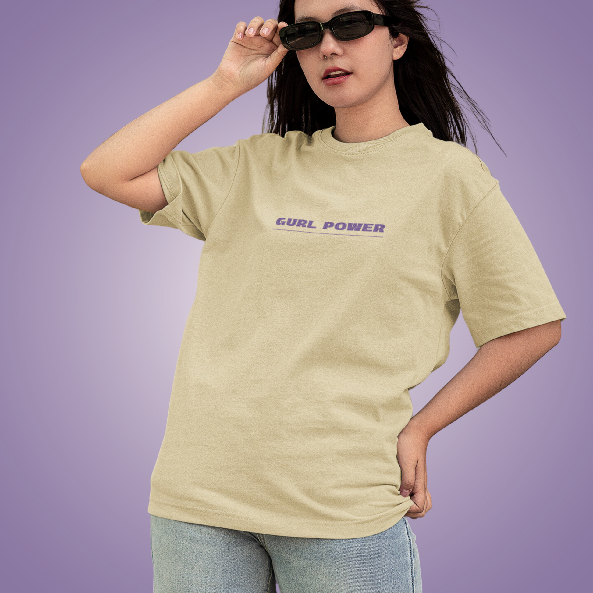 Girl Power Oversized TShirt