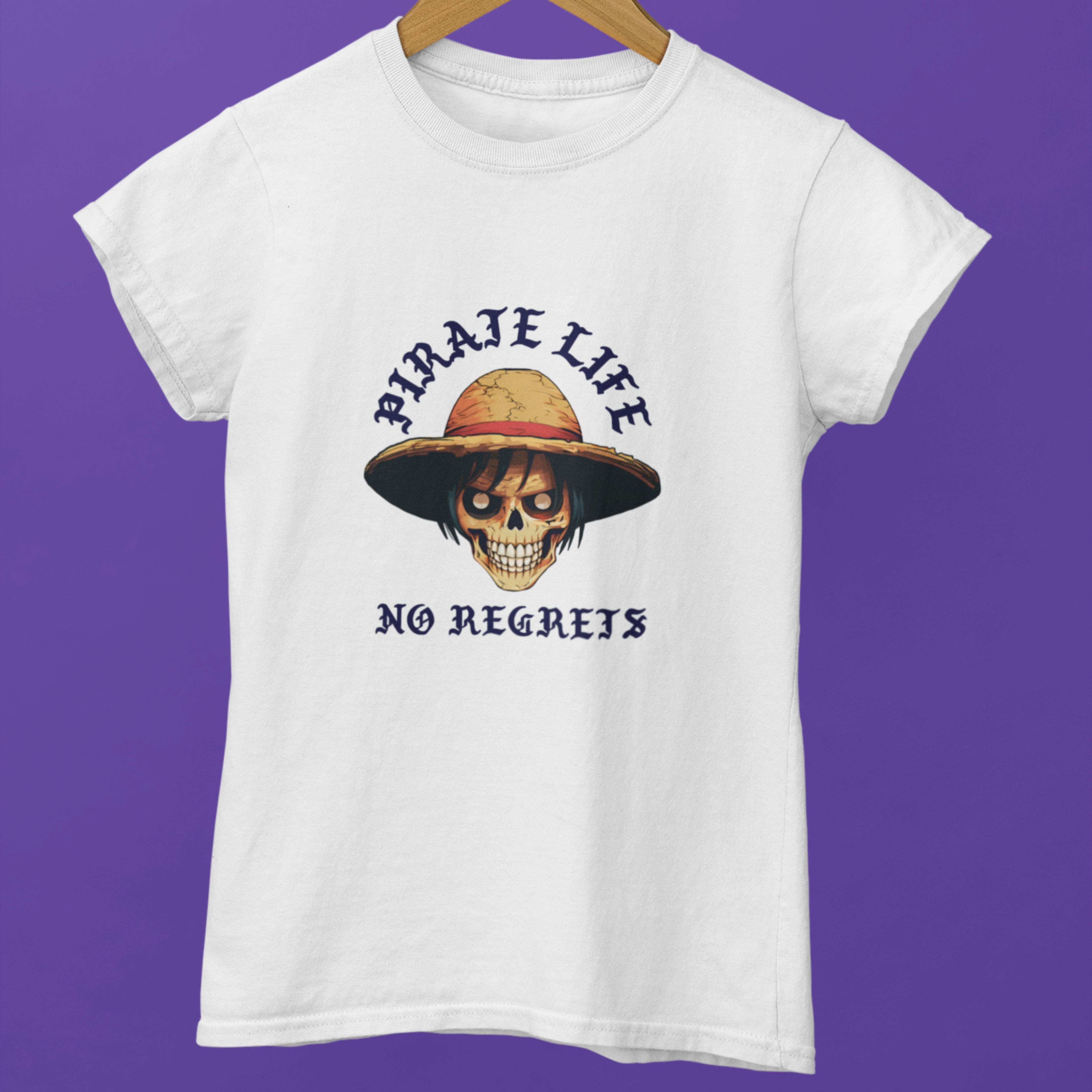 Pirate Life T-Shirt | Anime Inspired Unisex Round Neck TShirt