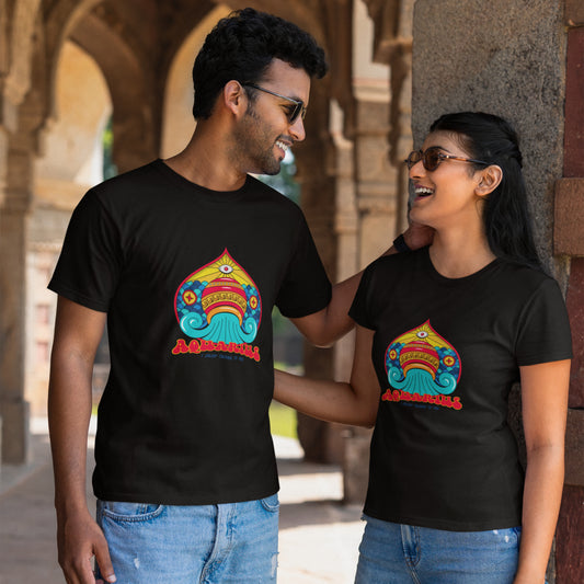 Zodiac Series Aquarius T-Shirt: Gender-Neutral Top